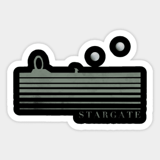 Retro Stargate Sticker